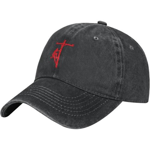 Electric-Pole-Lineman-Utility-Worker-Baseball-Casquette, Chapeaux De Camionneur En Coton Lavé Chapeau De Papa Vintage Pour Hommes Femmes Noir