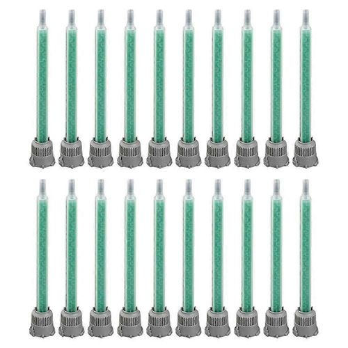 Buse De Mélange Pour Colle Époxy, Mélangeur De Résine, Applicateur D'adhésif, Distributeur, Mélangeur, Tuyau En Spirale (20 Pièces) Jn
