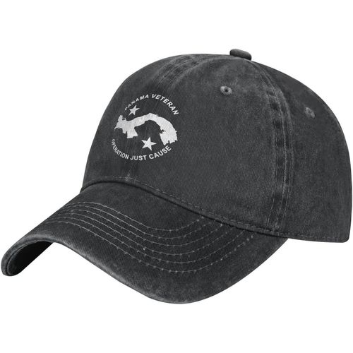 Casquette De Baseball Panama-Veteran-Operation-Just-Cause-Baseball, Chapeaux De Camionneur En Coton Lavé, Chapeau De Papa Vintage Pour Hommes Et Femmes, Noir