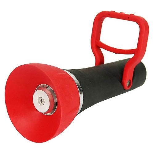 Buse de tuyau d'arrosage industrielle à haut débit de style pompier avec raccord fileté