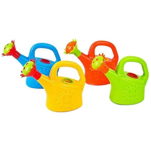 Lot de 4 arrosoirs en plastique pour poulets, jeux de jardin, plage, bain, enfants, js