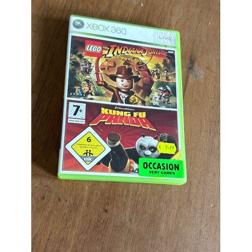 Indiana Jones + Kung Fu Panda Xbox 360