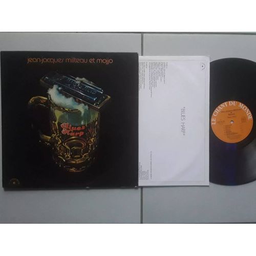 Jean Jacques Milteau Et Mojjo * Blues Harp * 1980 Lp 33t France