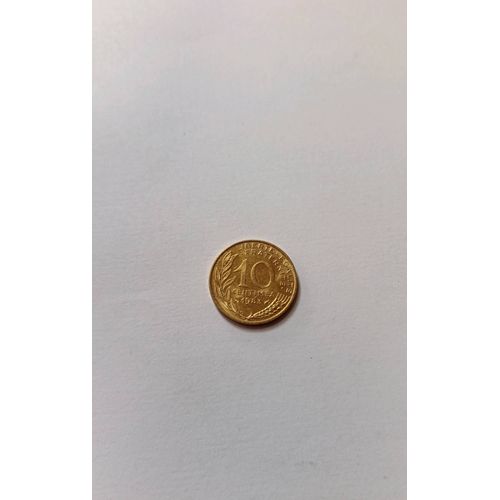 10 Centimes Republique Française 1983