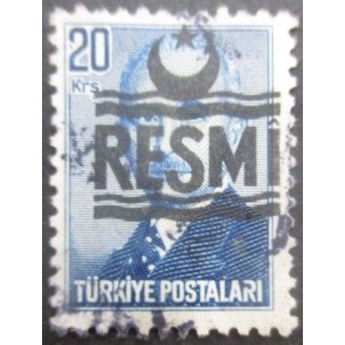 Turquie Service N°33 Oblitéré
