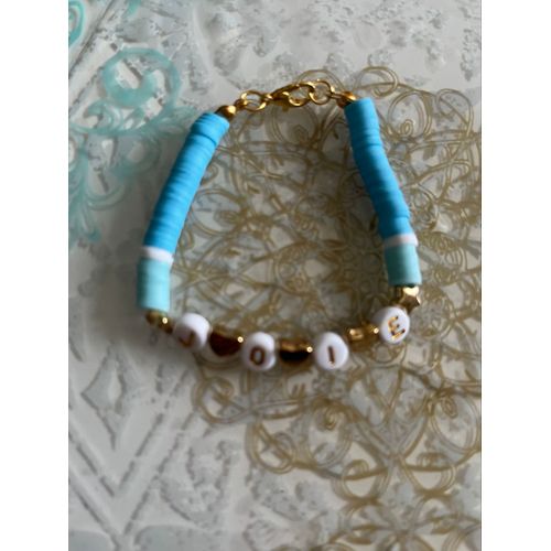 Bracelet En Perles Heishi - Fait Main