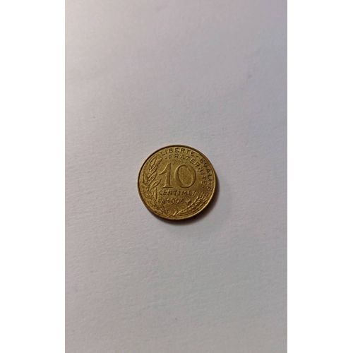 Piece 10 Centimes Francs 1995