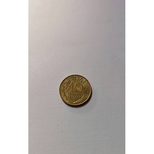 Piece 10 Centimes Francs 1973