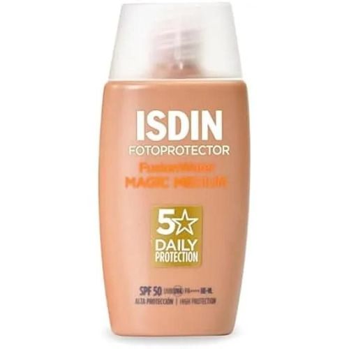 Crème Solaire - Isdin - Fotoprotector Fusion Water - Spf 50 - Teinté - Non Gras - 50 Ml 