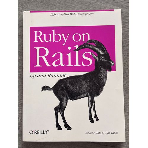 Ruby On Rails - Up And Running - O'reilly