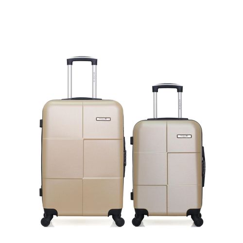 BLUESTAR - Lot de 2 - Valise weekend et valise cabine MIAMI