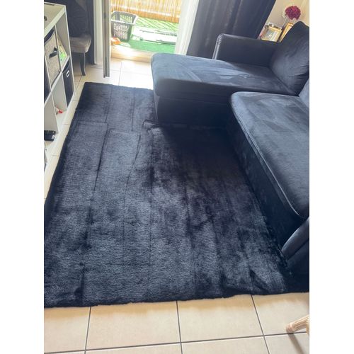Tapis Noir Poils Doux Acheter 90 Euros À Conforama.