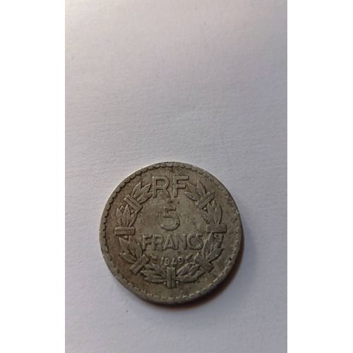 5 Francs 1949