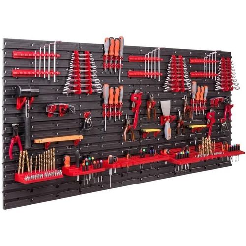 Tableau d'outils d'atelier 158x78 cm garage mural