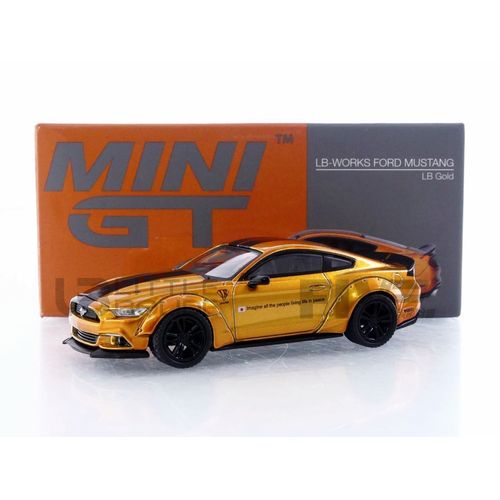 Mini Gt 1/64 - Ford Mustang Liberty Works - 2017 Mgt00847-L-Mini Gt