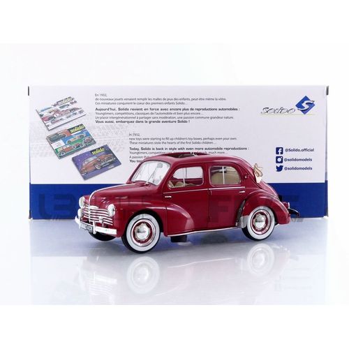 Solido 1/18 - Renault 4cv - 1951 S1806603-Solido