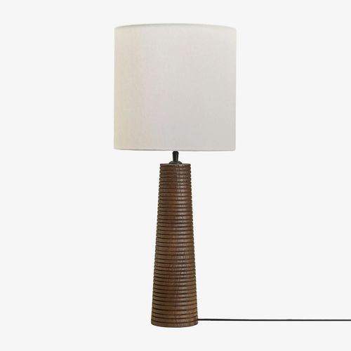 Lampe De Table En Bois De Manguier Malva ¿40 Cm