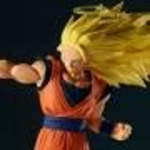 Dragon Ball Z - Figurine Son Goku Super Saiyan 3 (Vs Majin Buu) Match Makers