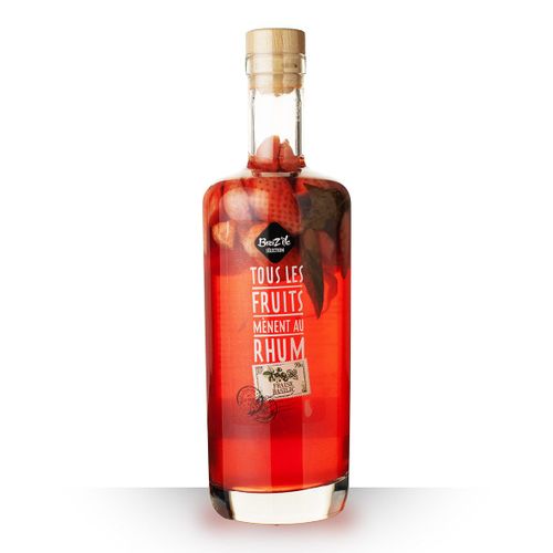 Rhum Breiz'ile Sélection Fraise Basilic 70cl