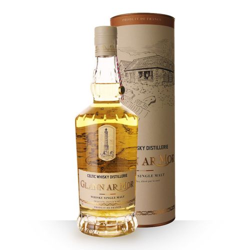 Whisky Glann Ar Mor 70cl - Coffret Canister