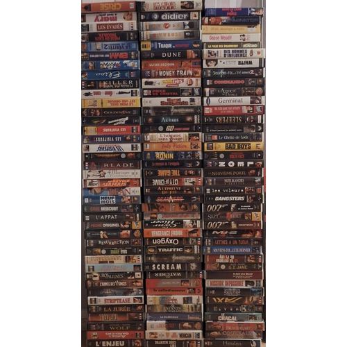 Cassettes Vidéos V.H.S