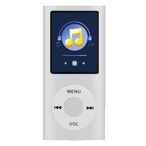 Lecteur MP4 Écran TFT 1.8 Pouces Avec Écouteurs Et Câble Noir Argent YONIS