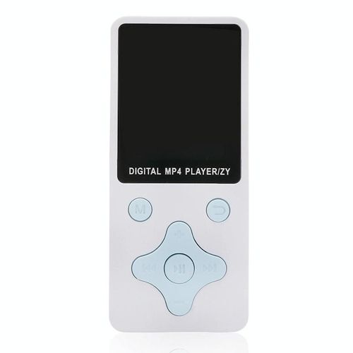 Lecteur MP4 Ultra-Mince Son Haute Définition Écran TFT 1.8 Pouces Blanc YONIS
