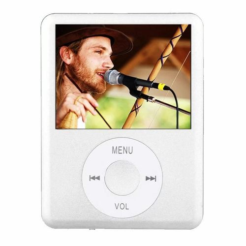 Lecteur MP4 Écran 1.8 Pouces FM Radio E-Book Calendrier Noir Argent YONIS