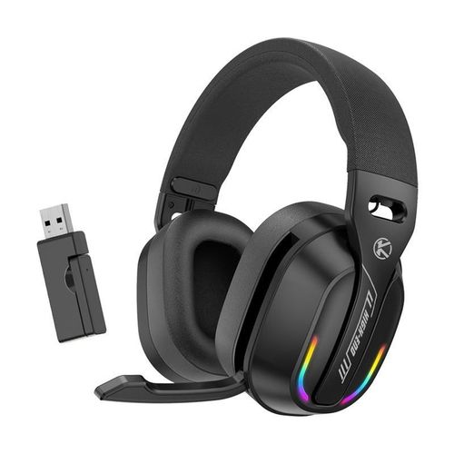 Casque Bluetooth 5.4 Sans Fil RGB Pour Gaming Avec Son Hi-Fi Et Autonomie Longue YONIS