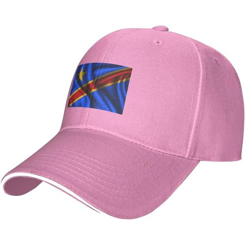 Casquette De Baseball Drapeau De La République Démocratique Du Congo Pour Hommes Et Femmes, Chapeau Décontracté En Langue De Canard