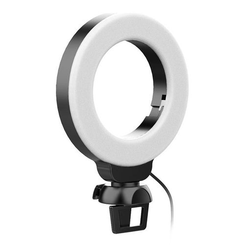 Ring Light LED 48LEDs Pour Vidéo Conférence Et Beauté Avec Clip USB YONIS