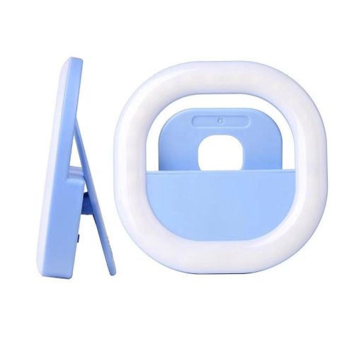 Ring Light Rechargeable Clip Pour Selfie Avec 3 Niveaux De Luminosité YONIS