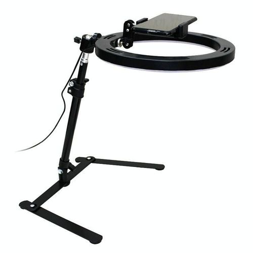 Ring Light LED Pro Pour Live Streaming Beauté et Photos Ajustable 3 Tons YONIS