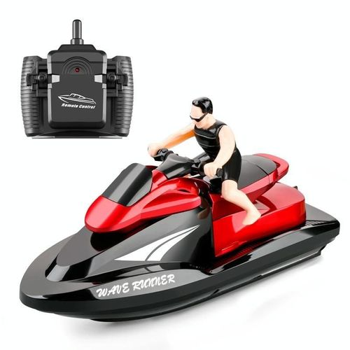 Bateau Télécommandé Haute Vitesse Étanche Jouet Enfant Double Moteur 2.4GHz YONIS