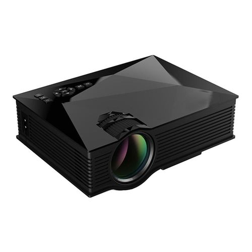Projecteur HD LED 1024x600 Support 1080P HDMI USB SD VGA Home Cinéma Lumineux YONIS