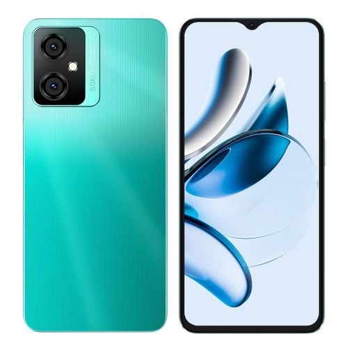 Smartphone 4G 8GB+256GB Écran 6.56 Pouces Android 13 Caméra 50MP Vert YONIS