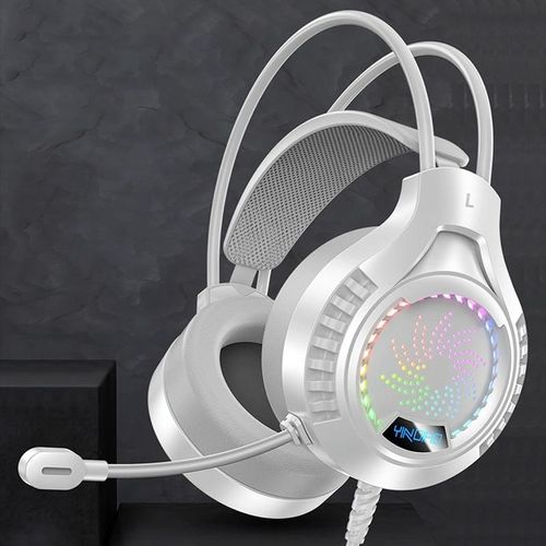 Casque Audio Gaming USB 7.1 Avec Lumières Colorées Et Micro Long Durable YONIS