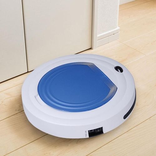 Robot Aspirateur Silencieux Avec Brosse Et Commande À Distance Éco-Friendly Bleu YONIS