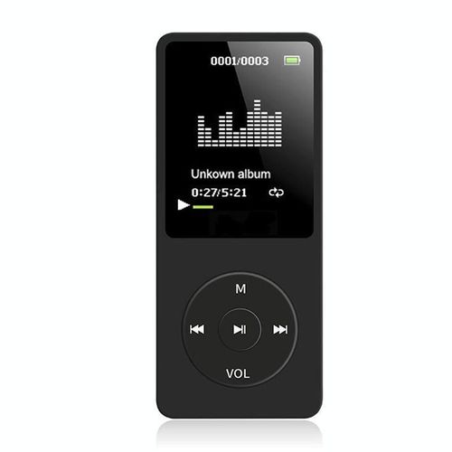 Achetez Lecteur MP4 Ultra-fin Avec Écran Or Pour Musique Et E-books YONIS