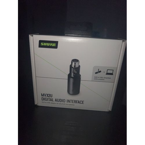 MVX2U Digital Audio Interface XLR USB-C adaptateur