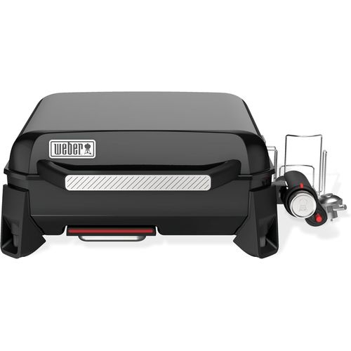 CHECARZHN--NO1-Slate Gp 43 Premium Plancha Barbecue À Gaz, Surface De Cuisson 43 X 41 Cm, Portable, Chaleur Uniforme, Surface Antiadhésive En Porcelaine Émaillée, Pieds Réglables En Hauteur - Noir (1