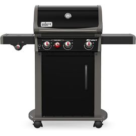 CHECARZHN--NO1-Spirit E-330 Gbs Classic Barbecue À Gaz, 3 Brûleurs + Réchaud Latéral + Brûleur Sear Zone, Surface De Cuisson 60 X 46 Cm, Thermomètre De Couvercle, 4 Roues - Noir (1500134)