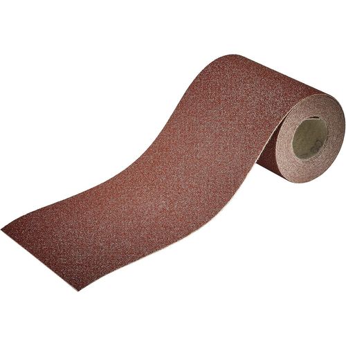 1739000 1 Rouleau de Papier Auto-agrippant Largeur 115 Mm X Longeur 4 Mètres Corindon Grains 60,grain 60 4 x 115 mm