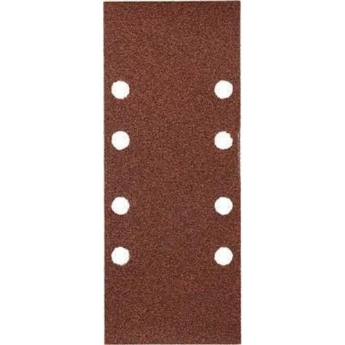Bandes abrasives 93x230 mm en corindon avec grain 80, encollage de haute qualité, support papier robuste, utilisation universelle pour le ponçage grossier du bois et du métal