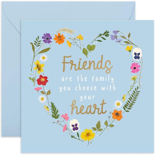 Carte D'anniversaire Pour Elle - Carte D'anniversaire Pour Meilleure Amie - Livré Avec De Jolis Autocollants