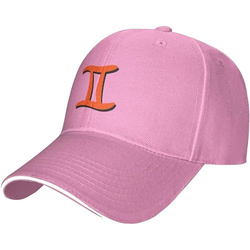 Signe Du Zodiaque Symbole Gémeaux Casquette De Baseball Pour Hommes Femmes Décontracté Langue De Canard Chapeau Casquette