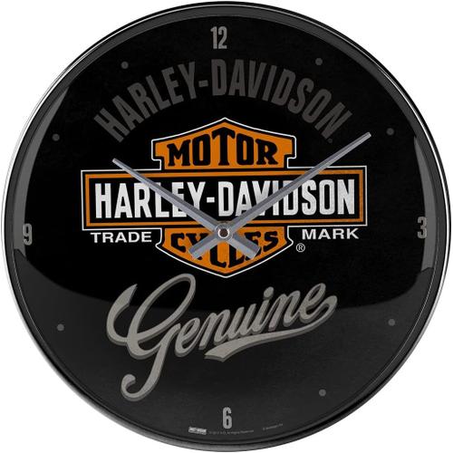 Pendule, Horloge Hublot Verre Sous Licence Harley Davidson Genuine