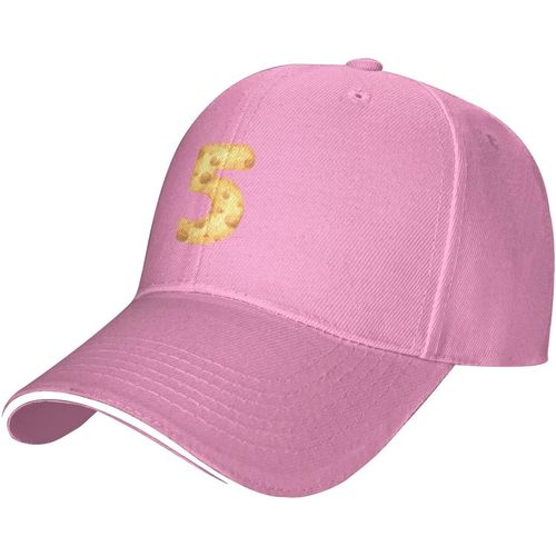 Casquette De Baseball Numéro Cinq Pour Hommes Et Femmes, Chapeau Décontracté En Langue De Canard