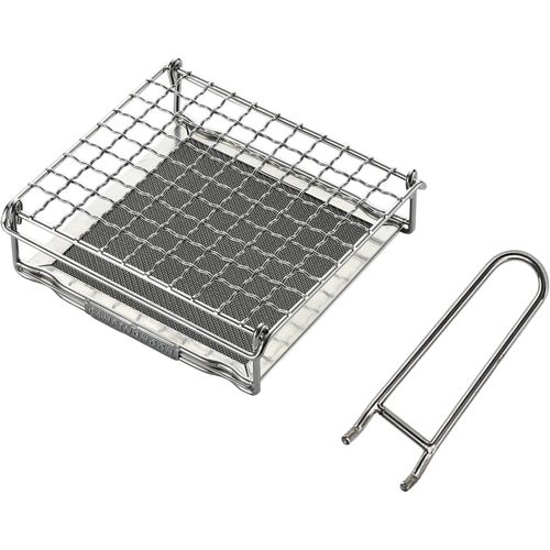 Campingmoon Us-1312 Grille-Pain En Acier Inoxydable 304 Pour Réchaud De Camping