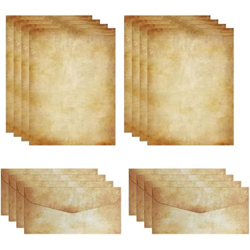 Lot De 20 Enveloppe Ancienne Et 20 Feuilles De Papier À Lettres Enveloppe Vintage Papier À Lettre Vintage Papiers Et Papeterie Papier D'écriture Enveloppe Vintage Papier À Motif Vieux